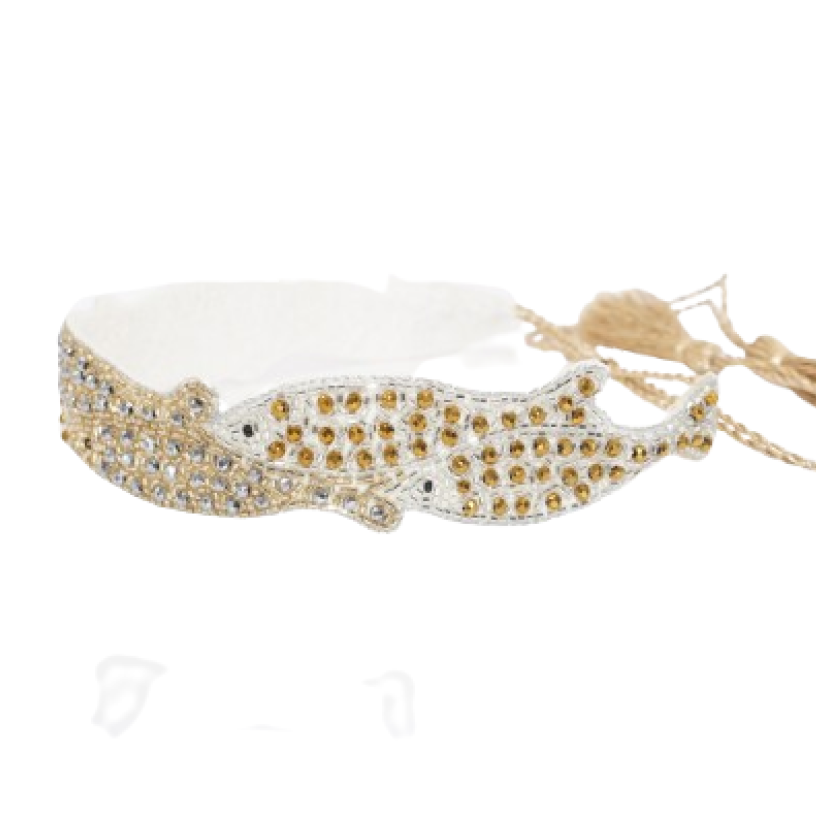 Fisch Chocker Gold