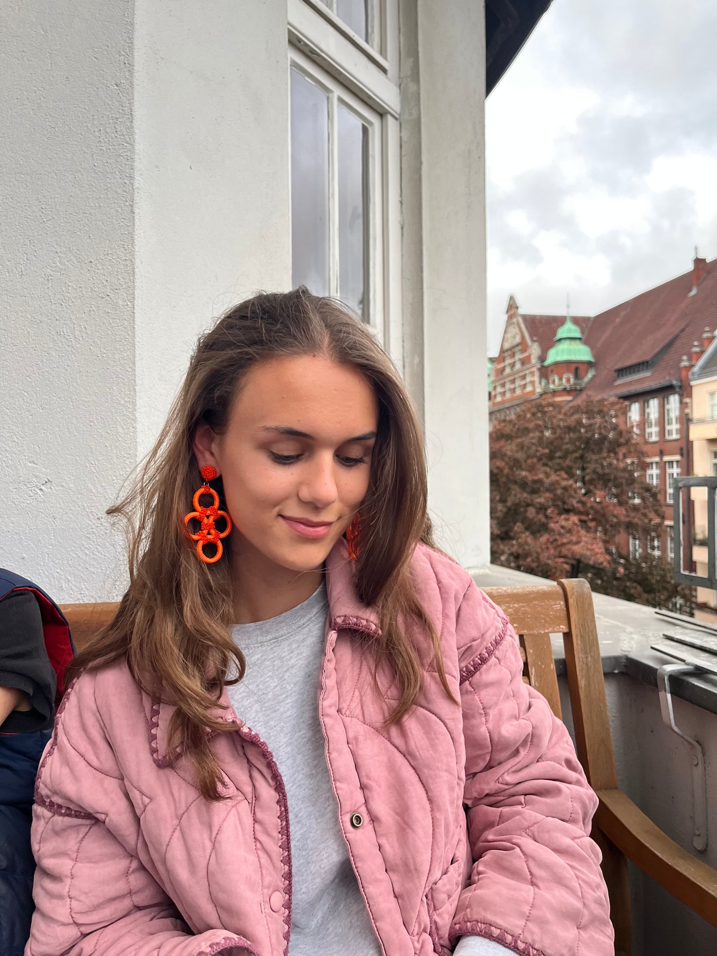Clip Luna - Orange