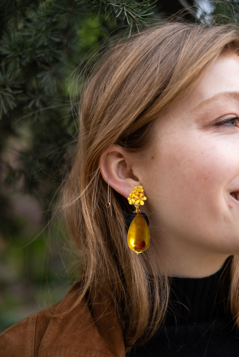 Blumen mit Goldene Nuvola CLIP