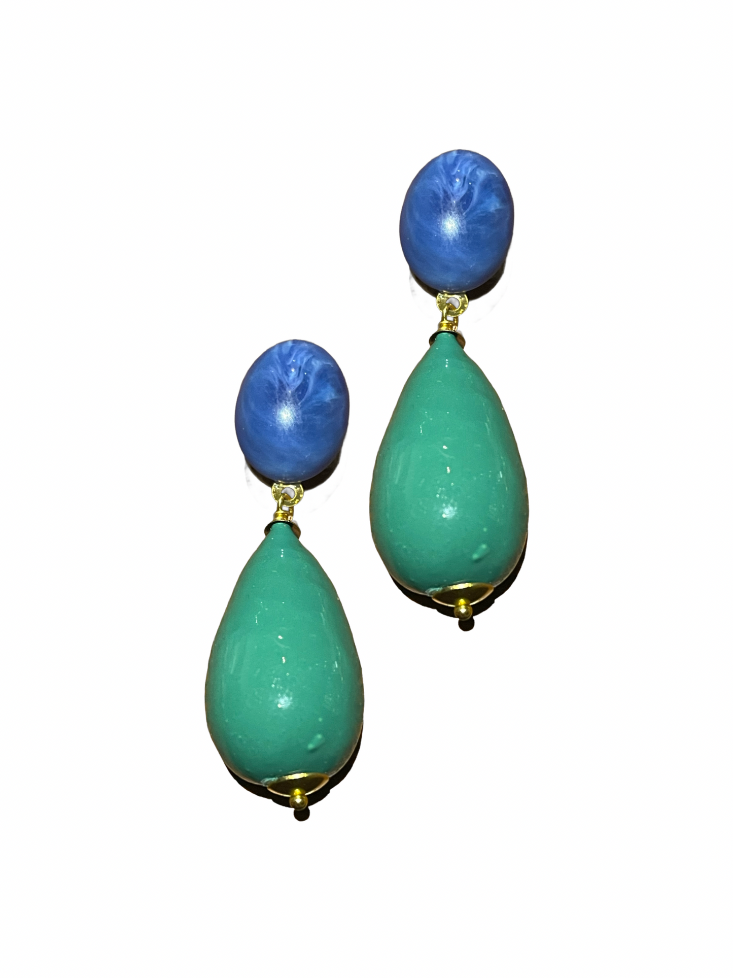 Clip kleine grüne Nuvola mit blauen Top