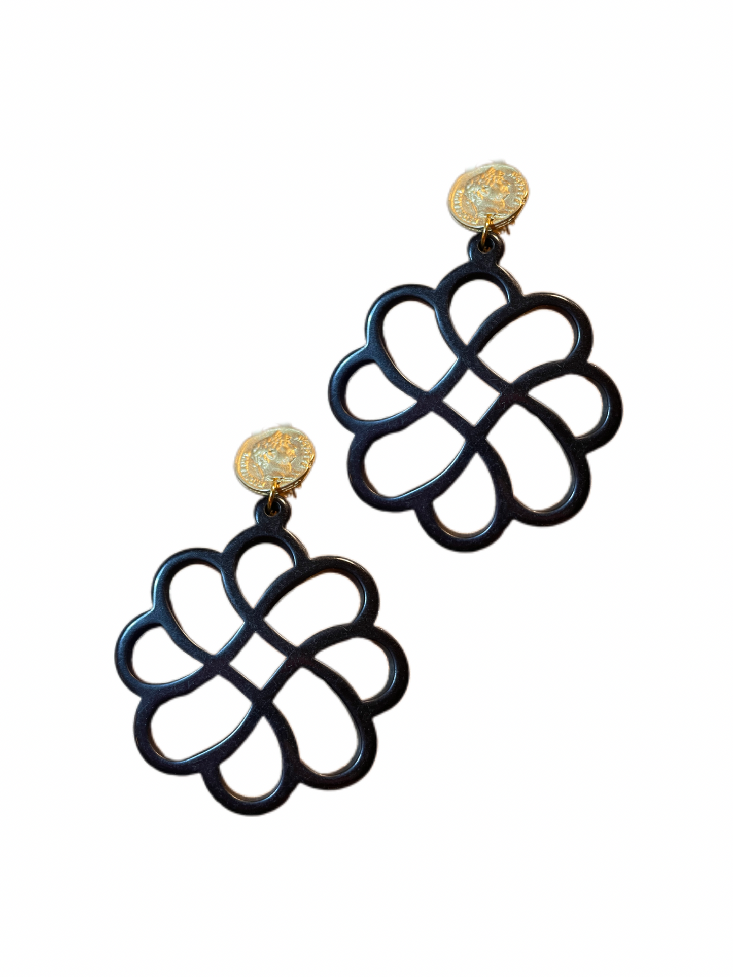 Clip Nora Blume Schwarz