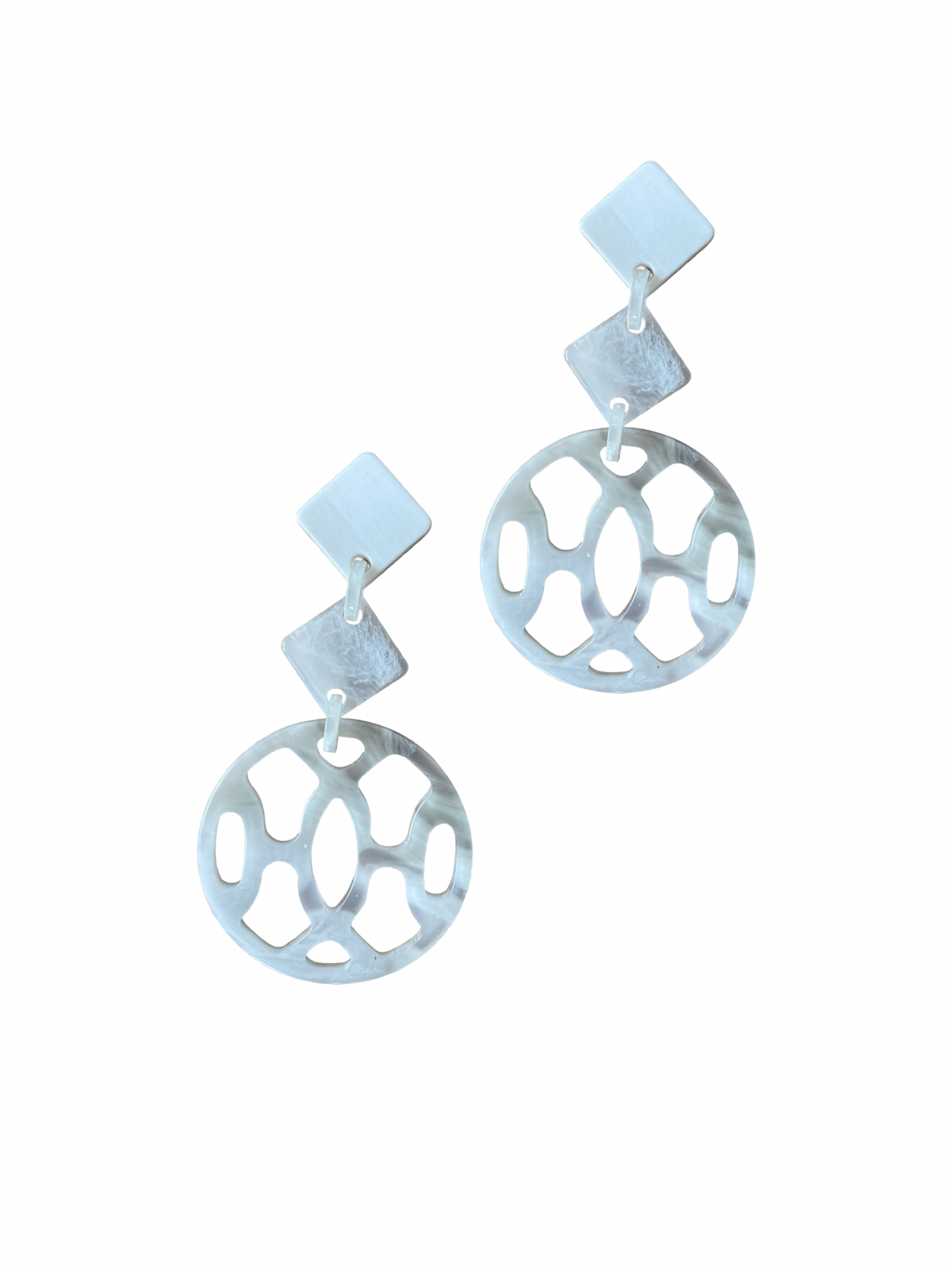 Mandala Faux Horn grau