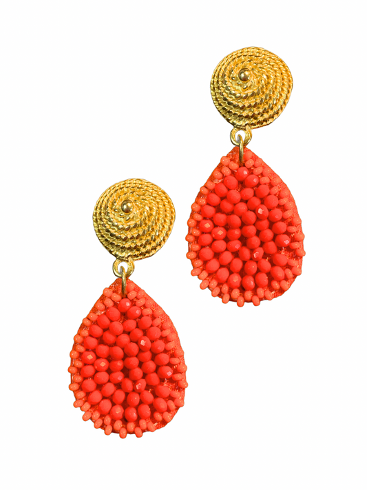 Lilly Orange mit vergoldeten Top