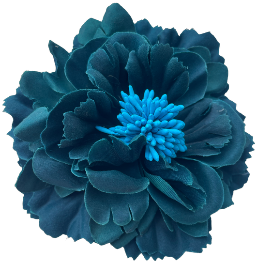 Spilla Blume petrol