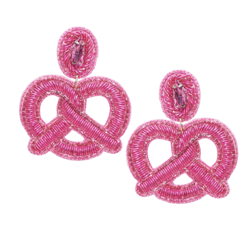 Clip Brezel pink