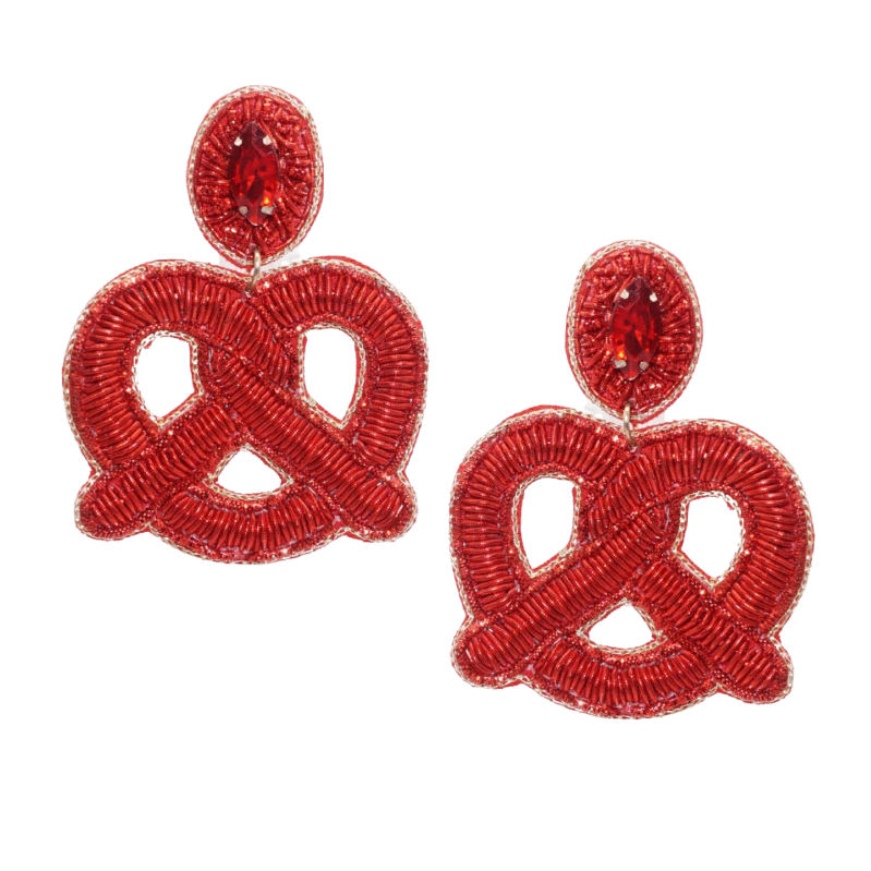 Clip Brezel rot