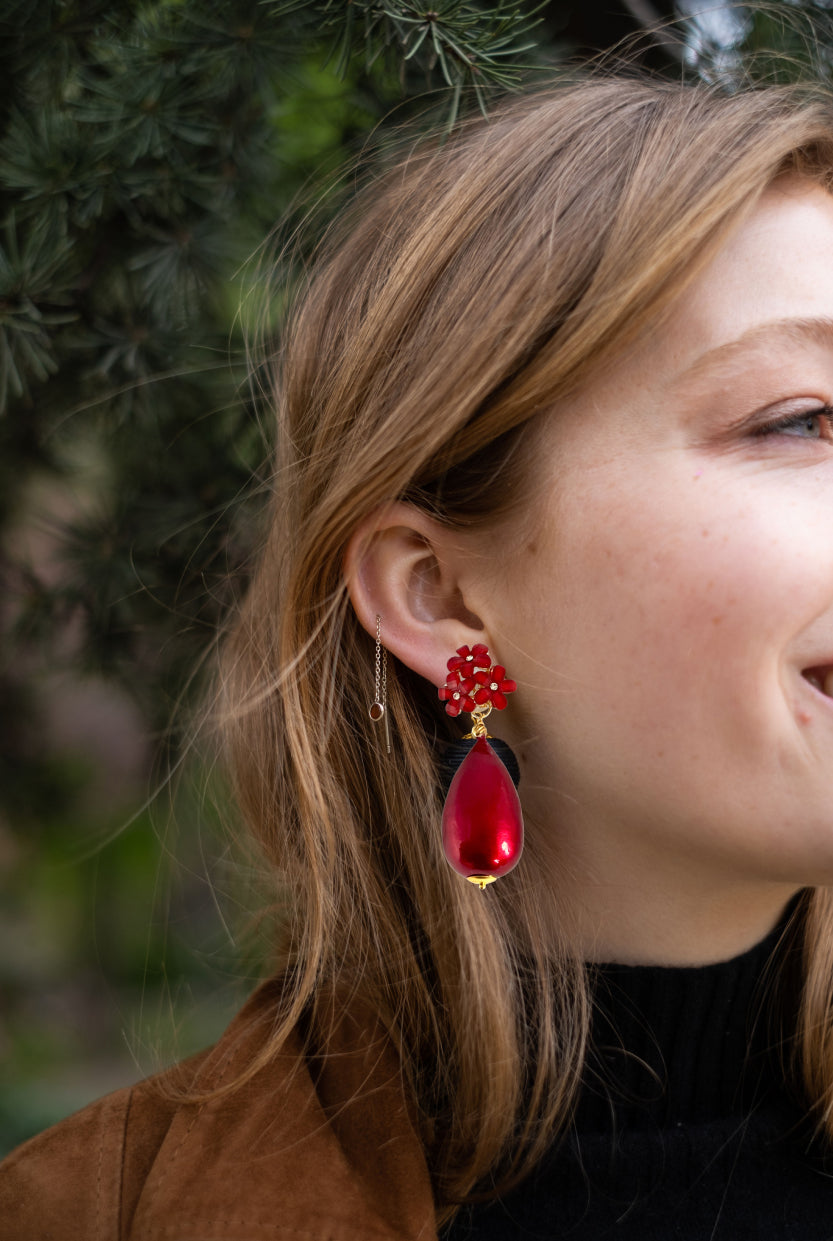 Blumen mit Rote Nuvola CLIP