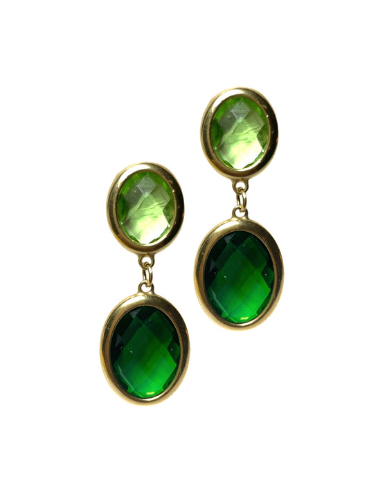 Castello Gold grün oval