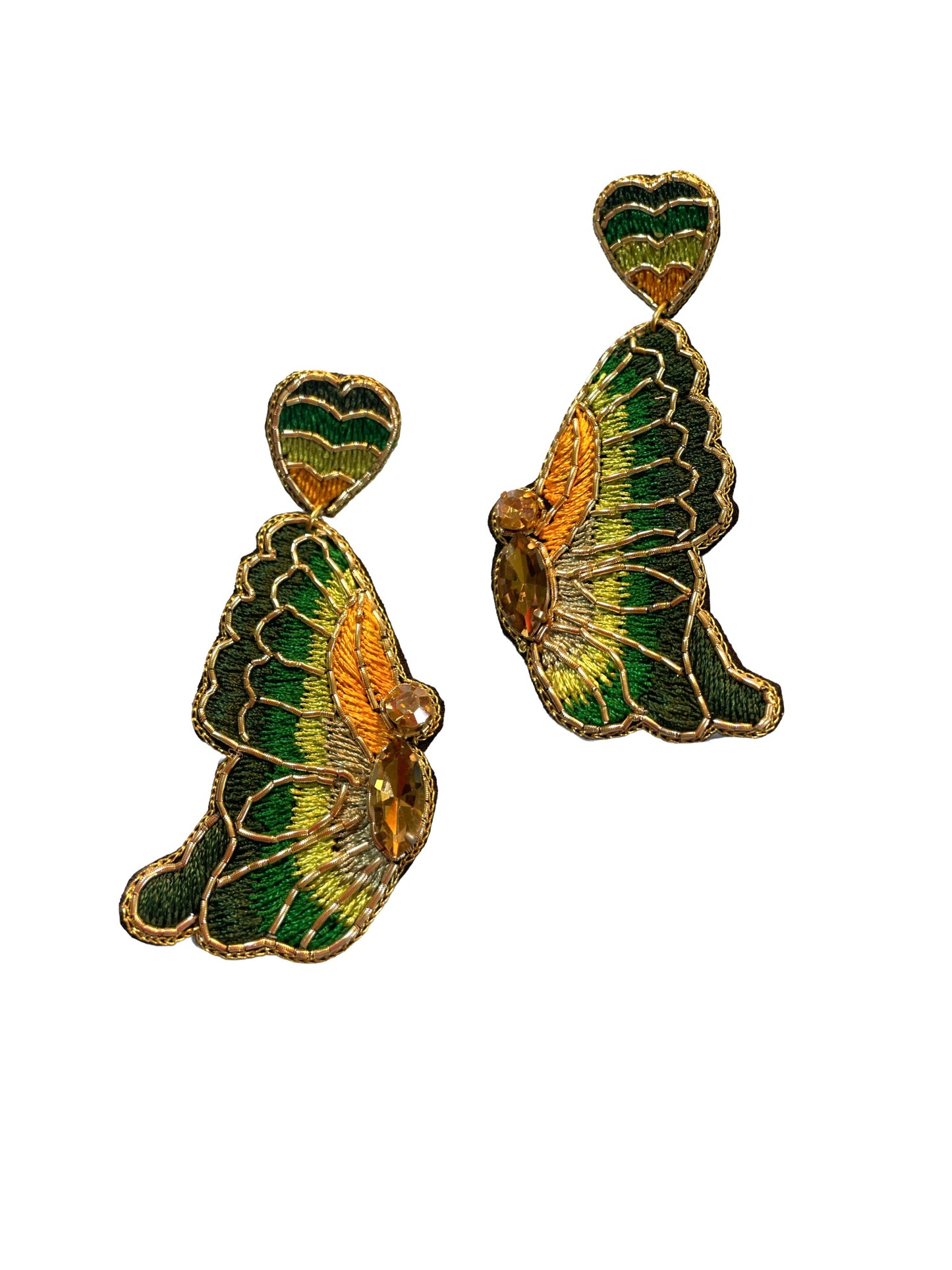 Grüner Schmetterling