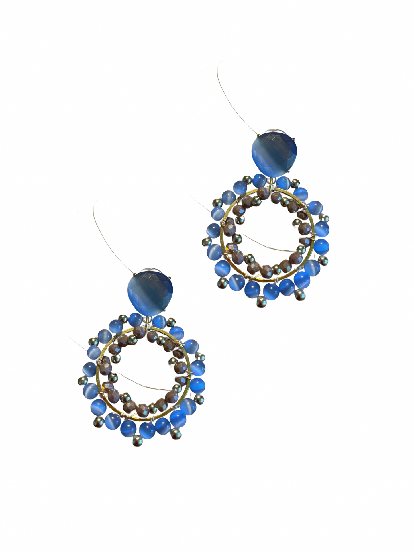 Vonni Duo hellblau Gold mit hellblauem Top