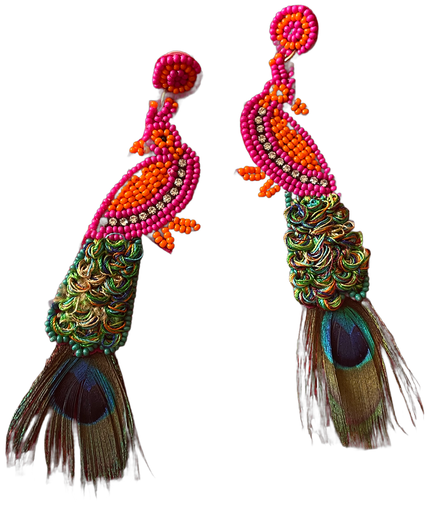 Deluxe Pfau pink