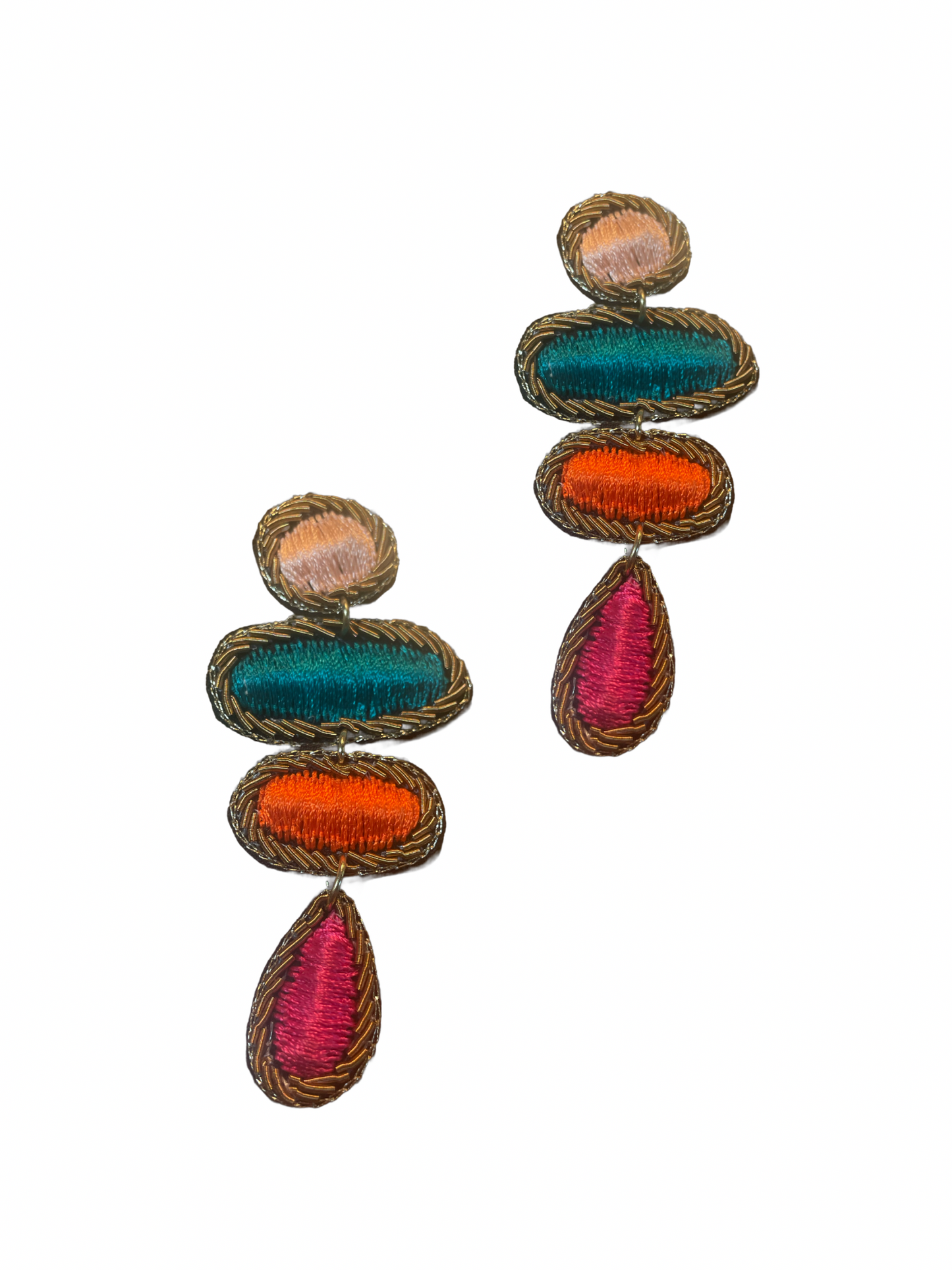 Lotti Orange grün rosa