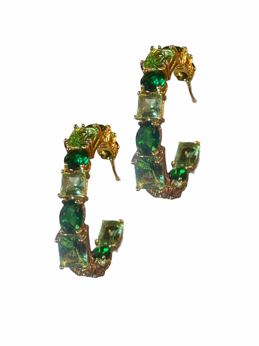 Creole grüne Kristalle