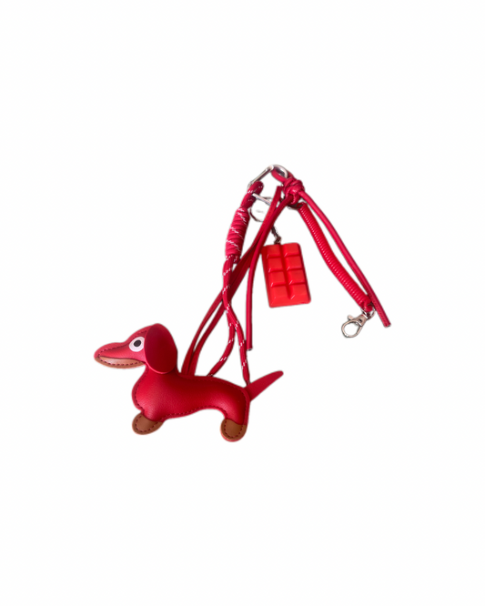 Dackel Bag Charme rot