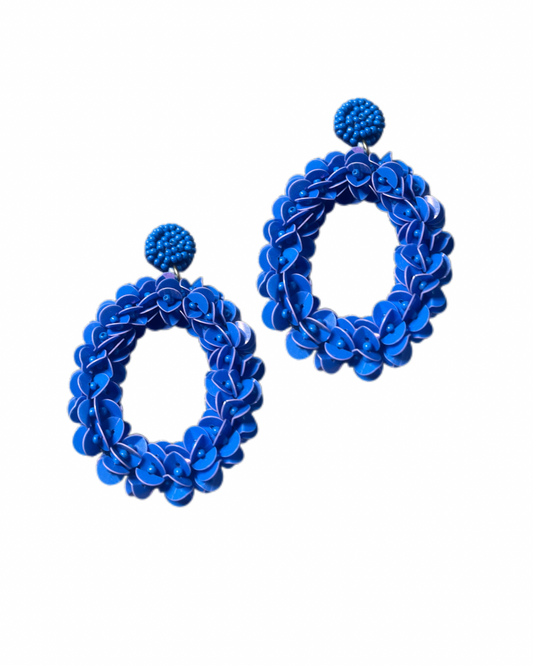 Gala blau oval