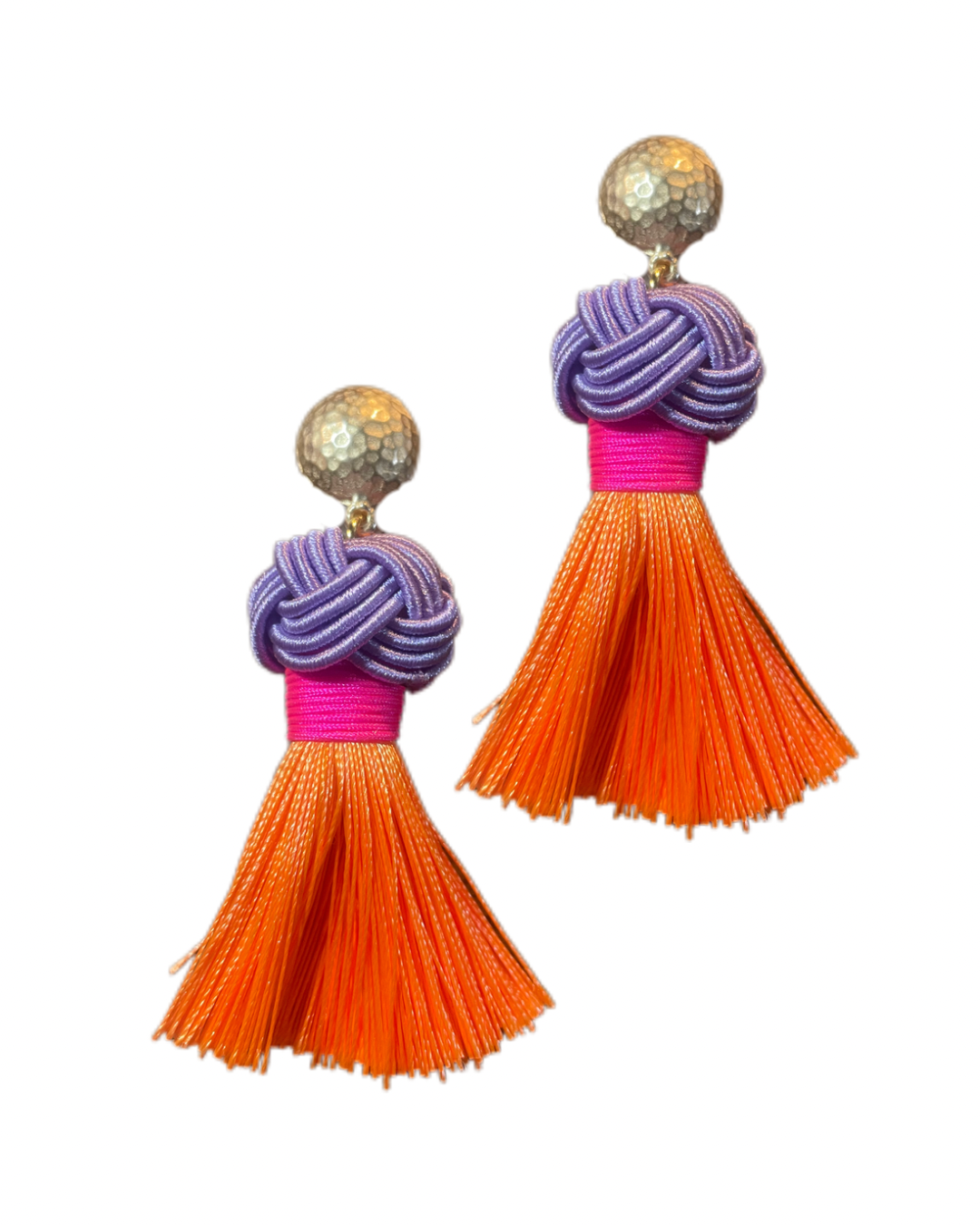 Nodo XL hell lila mit orangener Quaste