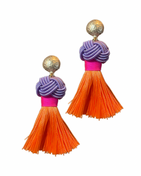 Nodo XL hell lila mit orangener Quaste