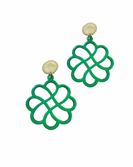 Clip Nora Blume Grün