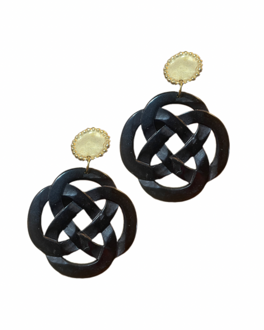 Clip Nora Infinity Schwarz