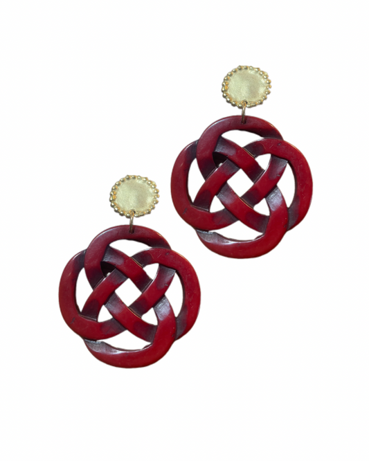 Clip Nora Infinity Bordeaux