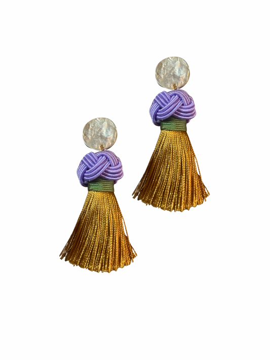Nodo XL lila mit goldener Quaste
