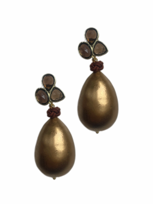 Goldene Nuvola mit Edelstein Top