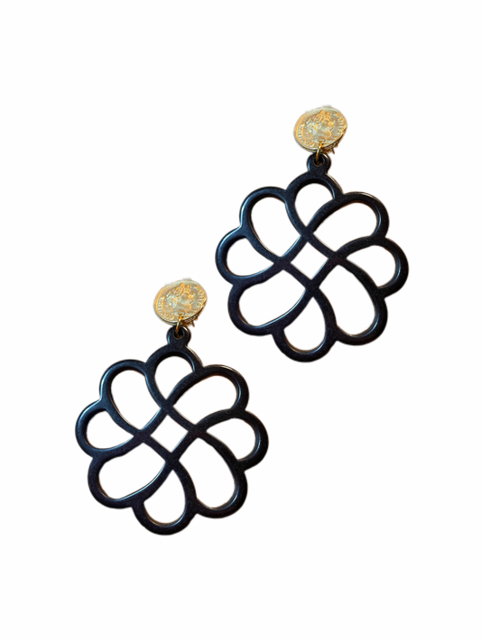 Clip Nora Blume Schwarz