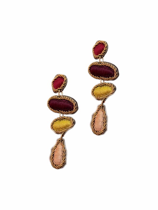 Lotti Bordeaux Lila Gold