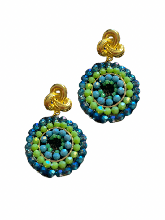 Clip Inca mit grün blau