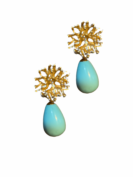 Sassi türkis mit Kotallen Top