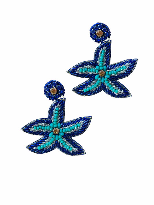 Seestern blau