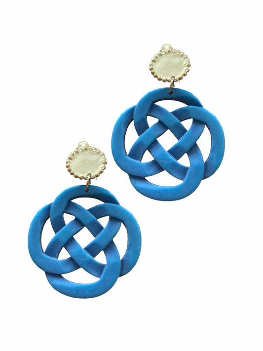 Clip Nora Infinity Blau