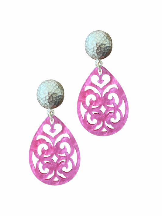 Bow Tropfen Sabi pink
