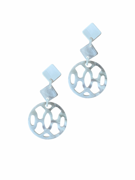 Mandala Faux Horn grau