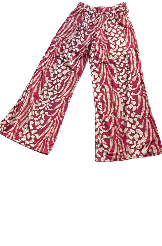 Hose Leo Rot - one size fits all!
