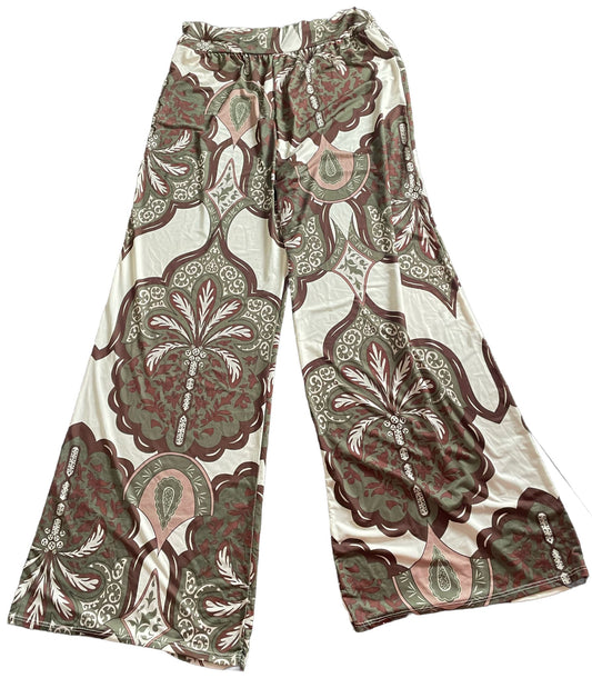 Hose braune Palmen - one size fits all!