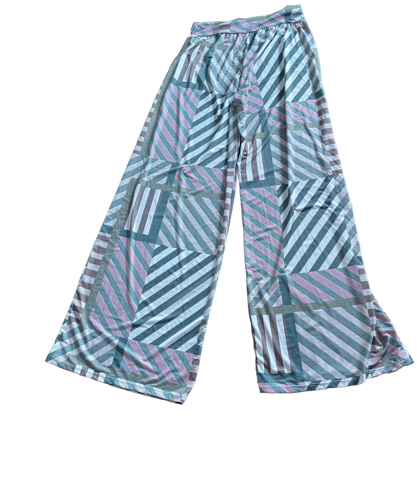 Hose Rosa/Olive gestreift - one size fits all!