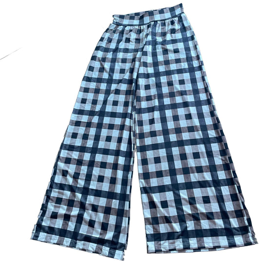 Hose Schwarz/Braun kariert